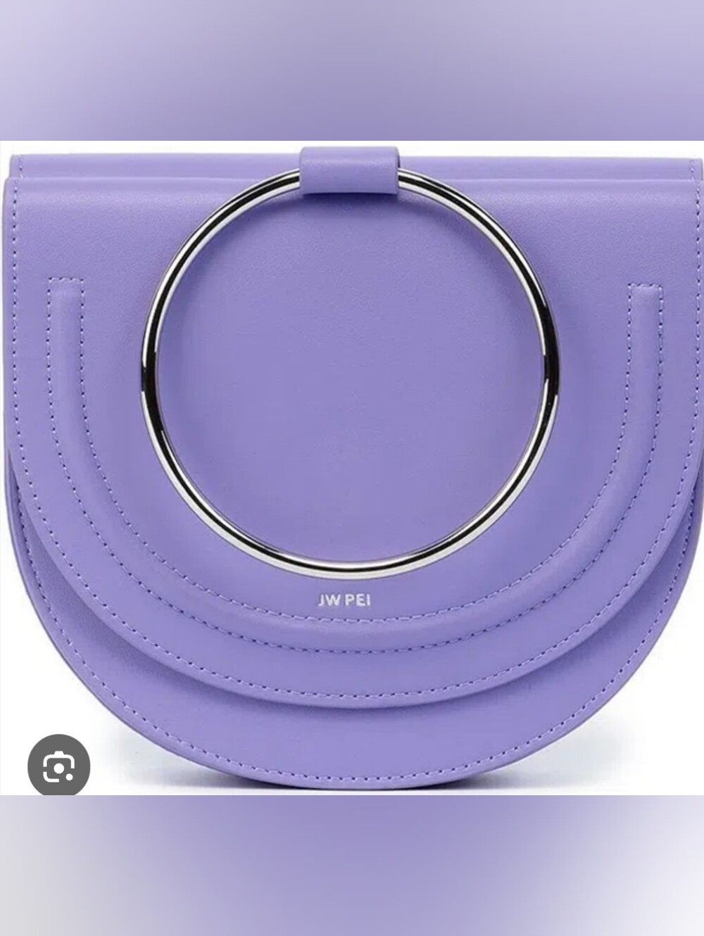 JW PEI Half Moon Violet Bag